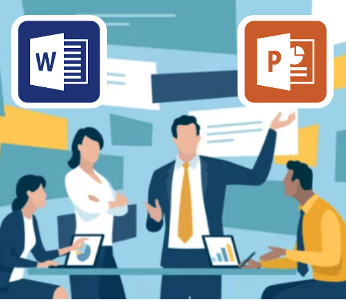 「Word」や「PowerPoint」の使い慣れたソフトでマニュアルを制作することで、更新は自社でご対応いただけます。